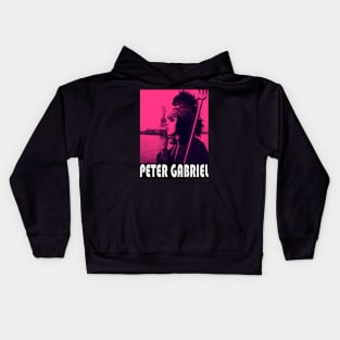 Vintage Pen Sketch-Peter Gabriel Kids Hoodie